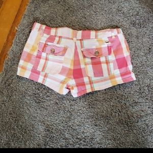 Bundle of 2 plaid shorts